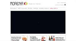 Desktop Screenshot of morena-food.com